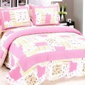 ผ้าคลุมเตียงนอน ขนาด 230*250 ซม ผลิตจากผ้าฝ้ายค็อตตอนอย่างดี รหัส 9193