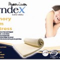 Syndex Memory Foam Topper size 183*198* thick 5 cms