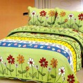 ผ้าคลุมเตียงขนาด 230*250 ซม ผลิตจากผ้าฝ้ายค็อตตอนอย่างดี รหัส 9156